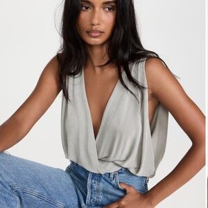 NWT Free People Night Owl Bodysuit XS